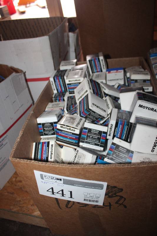 lot 441 image: Lot of (Approximately 50) MotoRad Automotive Parts New In Box Includes 265-195, 354-192, 203-195