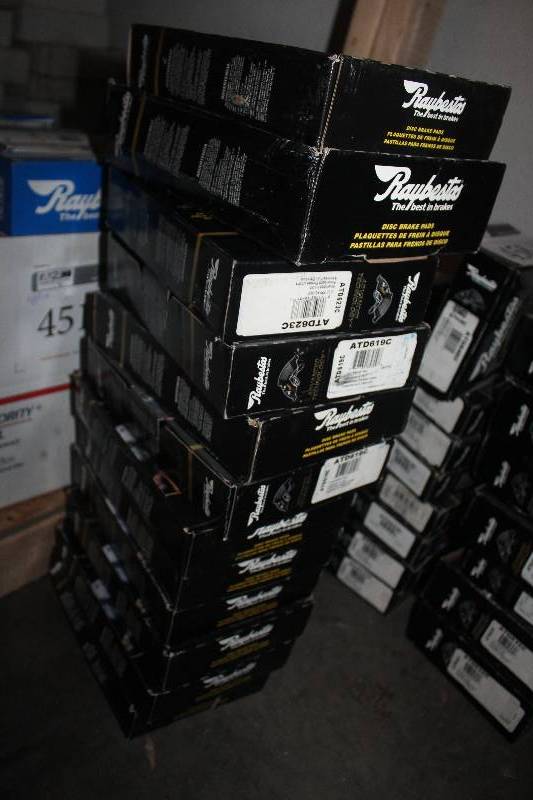 lot 497 image: Lot of (10) Raybestos Disc Brake Pads New In Box Includes ATD623C, ATD619C, ATD618C, ATD617C