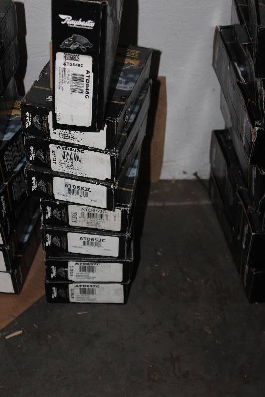 lot 458 image: Lot of (8) Raybestos Disc Brake Pads New In Box Includes ATD648C, ATD653C