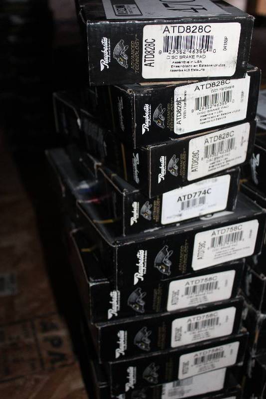lot 470 image: Lot of (10) Raybestos Disc Brake Pads New In Box Includes ATD828C, ATD774C, ATD758C