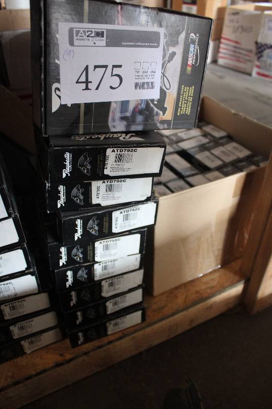 lot 475 image: Lot of (9) Raybestos Disc Brake Pads New In Box Includes ATD792C