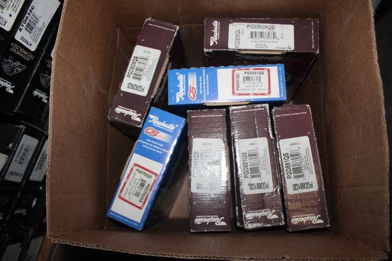 lot 496 image: Lot of (7) Raybestos Disc Brake Pads New In Box Includes PGD829QS, PGD331C, PGD881QS