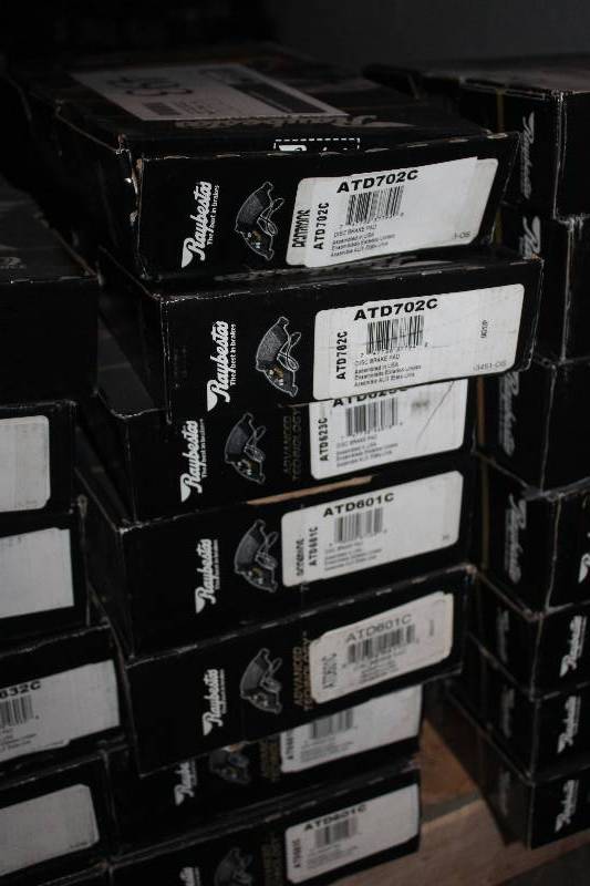 lot 493 image: Lot of (7) Raybestos Disc Brake Pads New In Box Includes ATD702C, ATD601C