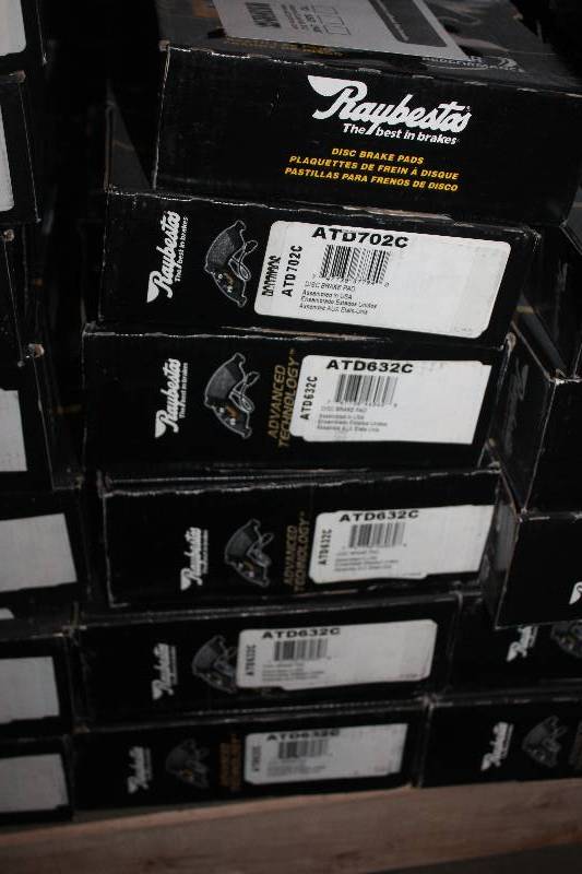 lot 492 image: Lot of (6) Raybestos Disc Brake Pads New In Box Includes ATD702C, ATD632C