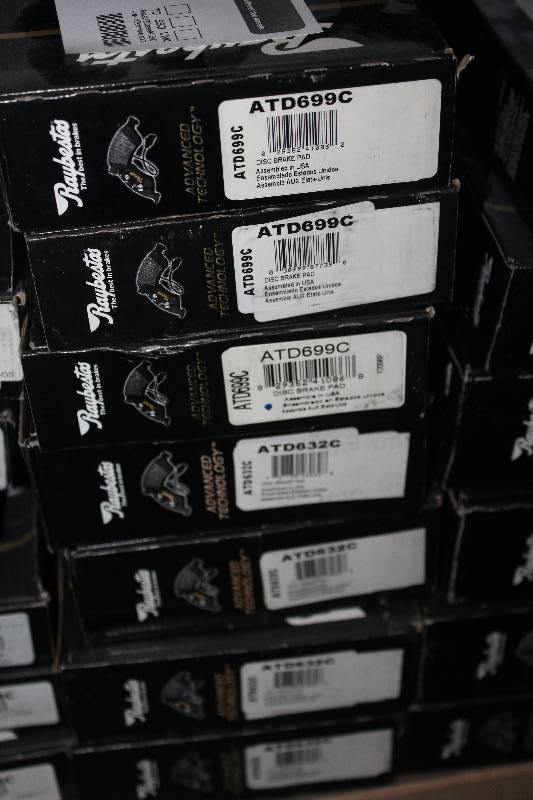 lot 491 image: Lot of (7) Raybestos Disc Brake Pads New In Box Includes ATD699C, ATD632C