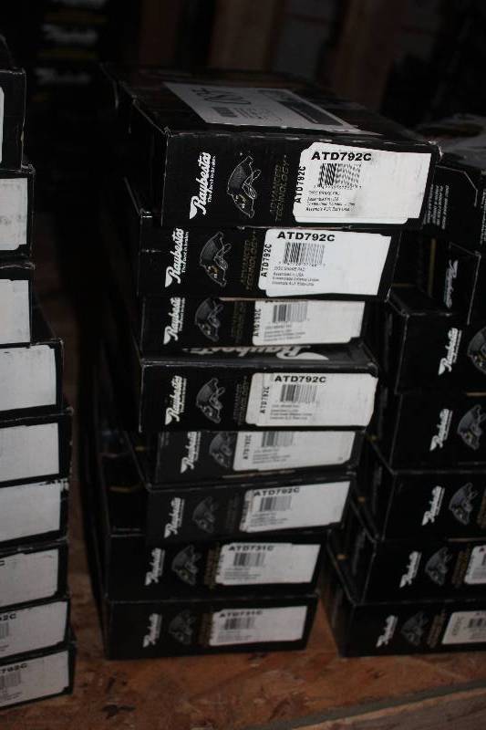 lot 480 image: Lot of (8) Raybestos Disc Brake Pads New In Box Includes ATD792C, ATD763C, ATD731C