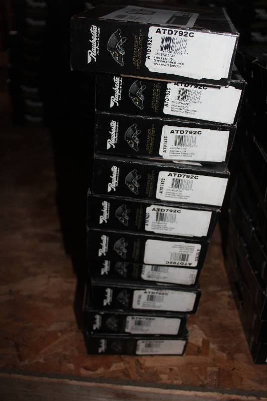 lot 478 image: Lot of (10) Raybestos Disc Brake Pads New In Box Includes ATD792C
