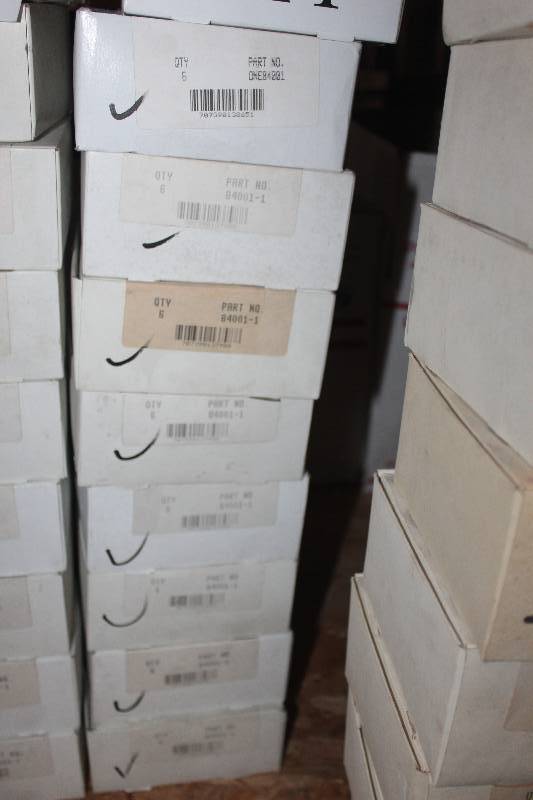 lot 611 image: Lot of (9) Automotive Parts 6-Count New In Box Includes 84001-1