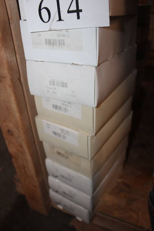 lot 614 image: Lot of (9) Automotive Parts 6-Count New In Box Includes 81040-1, 82101-1