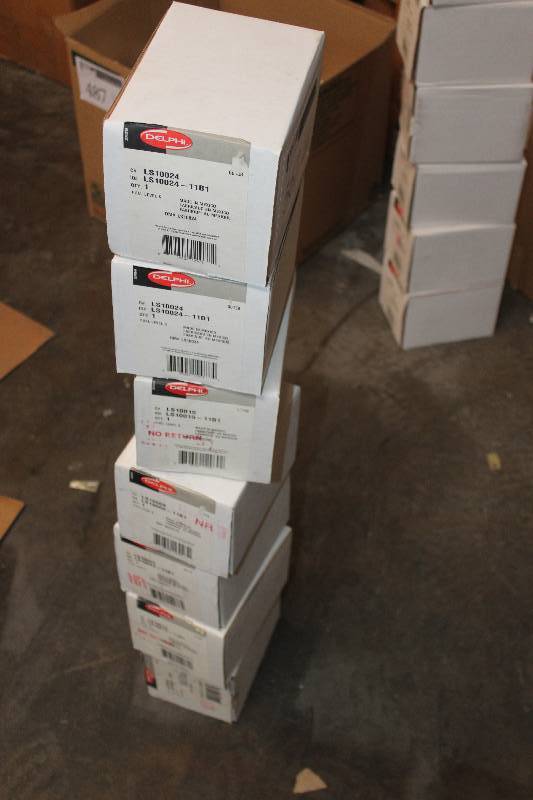 lot 567 image: Lot of (7) Delphi Automotive Parts New In Box Includes LS10024, LS10069, LS10015