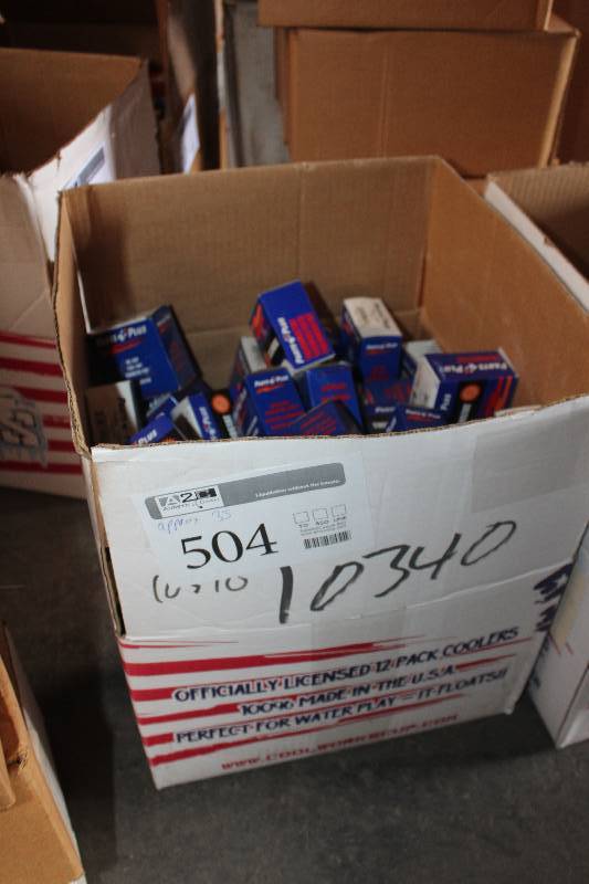 lot 504 image: Lot of (Approximately 35) Parts Plus Thermostat New In Box Includes P3389, P3349, P3358, P3858