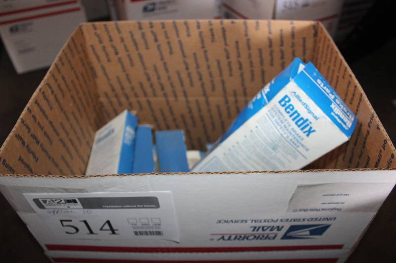 lot 514 image: Lot of (Approximately 10) Bendix Brake Parts New In Box Includes 77847, 77217, 77224, 77795, 77899