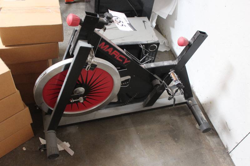 lot 655 image: Marcy Exercise Bike Frame Only