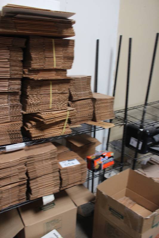 lot 656 image: Lot of (4) Shelf Units