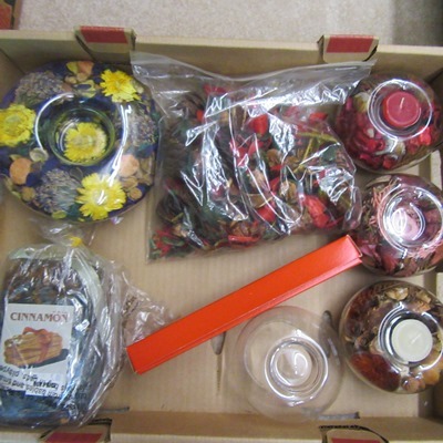 Potpourri Holders and Potpourri