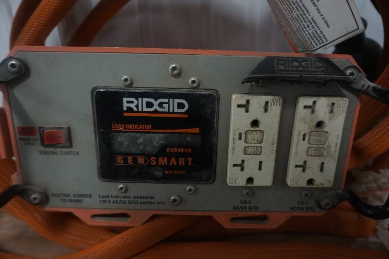 Ridgid Gen Smart Load Indicator Generator Load Monitoring System