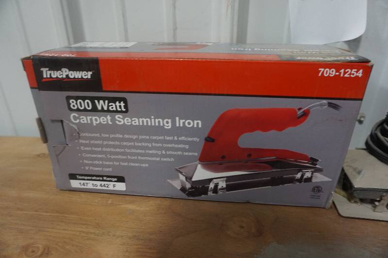 True Power Model 709-1254 Carpet Seaming Iron