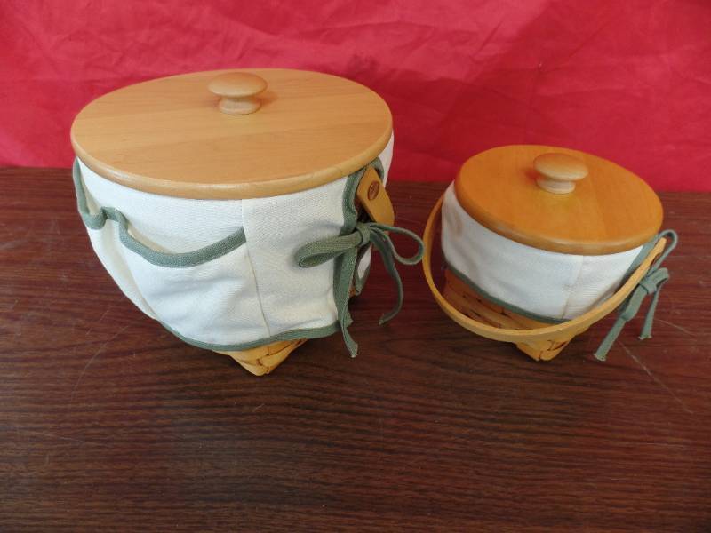 lot 203 image: Longaberger Baskets