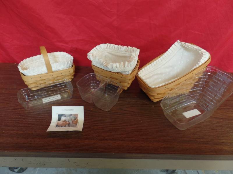 lot 241 image: Longaberger Baskets