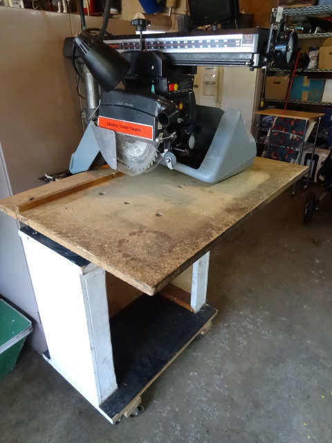 lot 2 image: Craftsman Radial Arm Saw