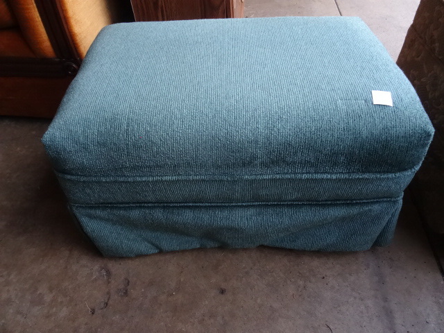 lot 46 image: Vintage Cushioned Foot Stool