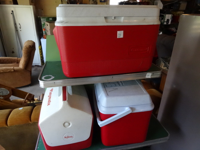 lot 56 image: 3 Coolers