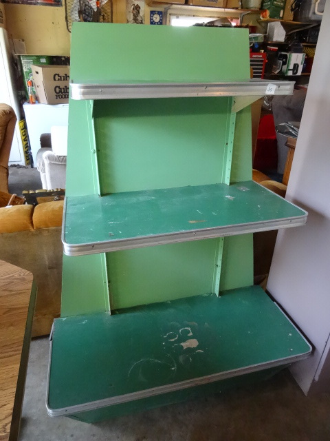 lot 55 image: 3 Tier Heavy Duty Shelf Unit 42 X 18 X 58