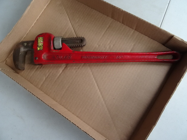 lot 141 image: Fuller 18 Pipe Wrench