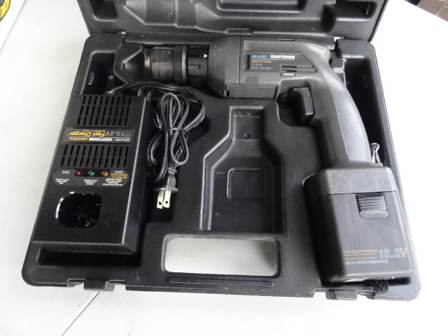 lot 148 image: Craftsman 13.2 Volt Cordless Drill.