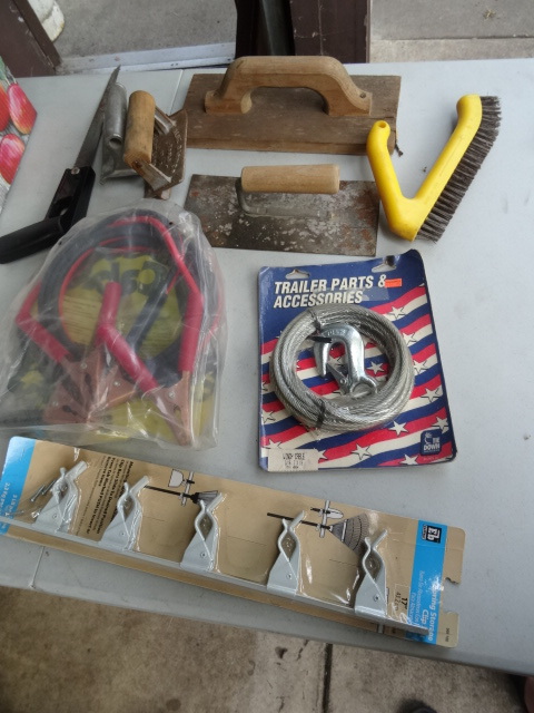 lot 152 image: Concrete Tools. Wire Brush