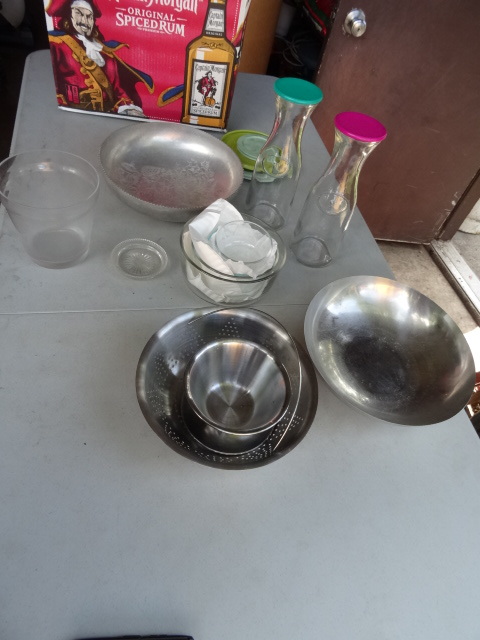 lot 237 image: Juice Carafes, Glass Bowls
