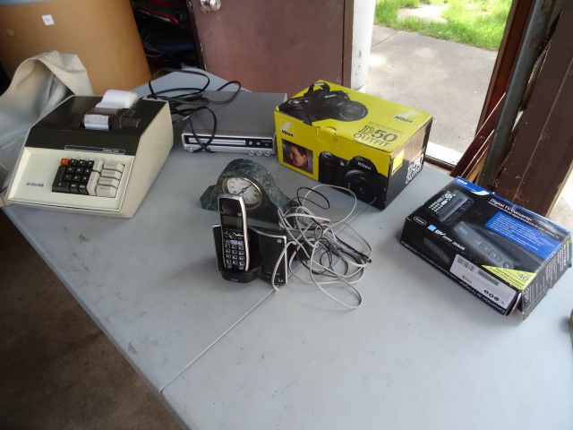 lot 248 image: Digital TV Converter, Clock,