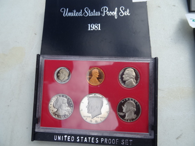 lot 263 image: 1981 United  States Proof Set