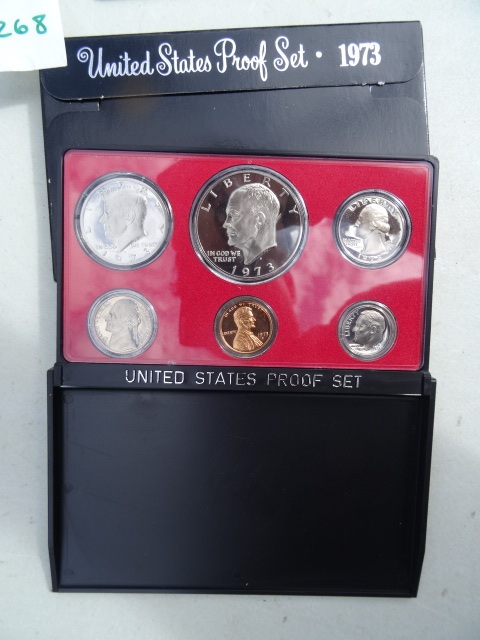 lot 268 image: 1973 United  States Proof Set