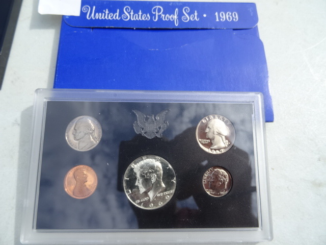 lot 270 image: 1969 United States Proof Set
