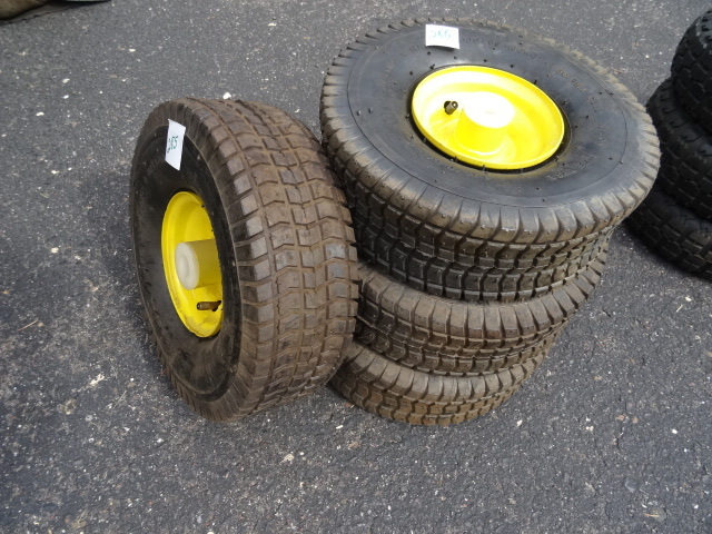 lot 285 image: 4 utility wheels, 4  103.50-4