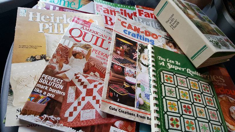 Lot of 18 Magazines and craft books