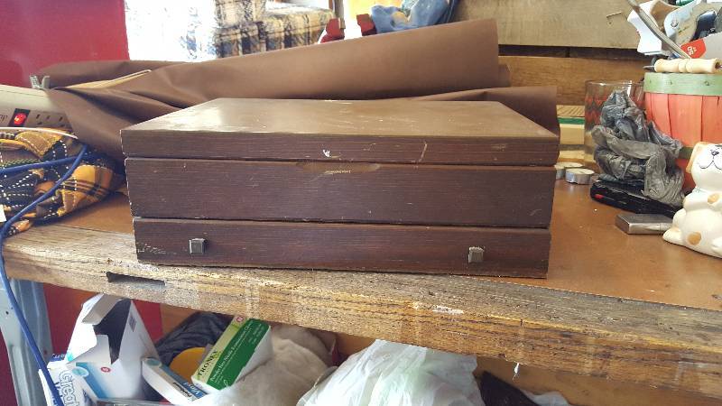 Brown Silver ware box