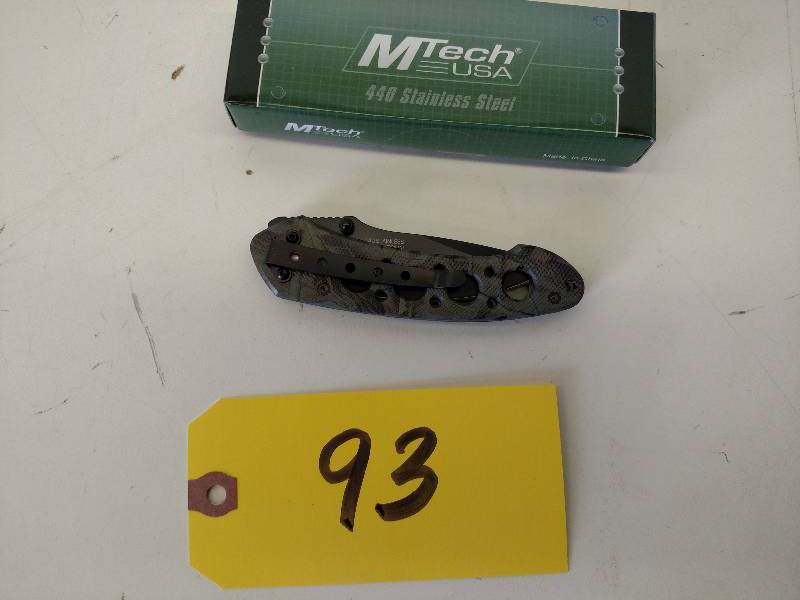 lot 93 image: M-Tech MT-159C Lock Blade Knife...