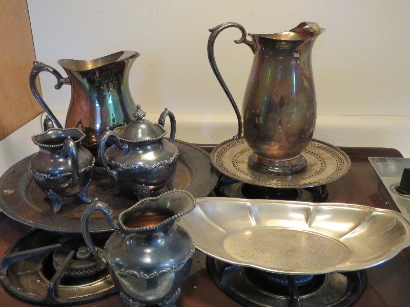 Silver Plate lot