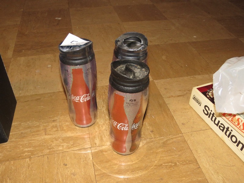 Coca-Cola travel mugs