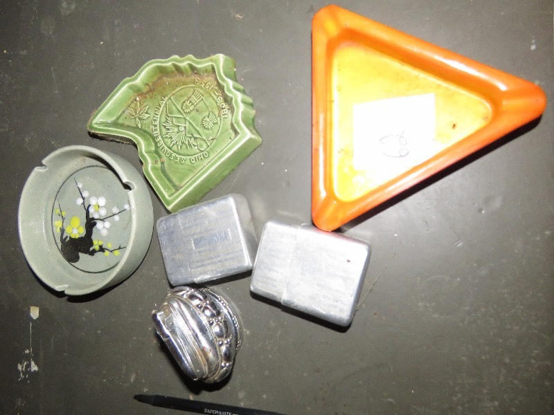 Vintage ashtrays