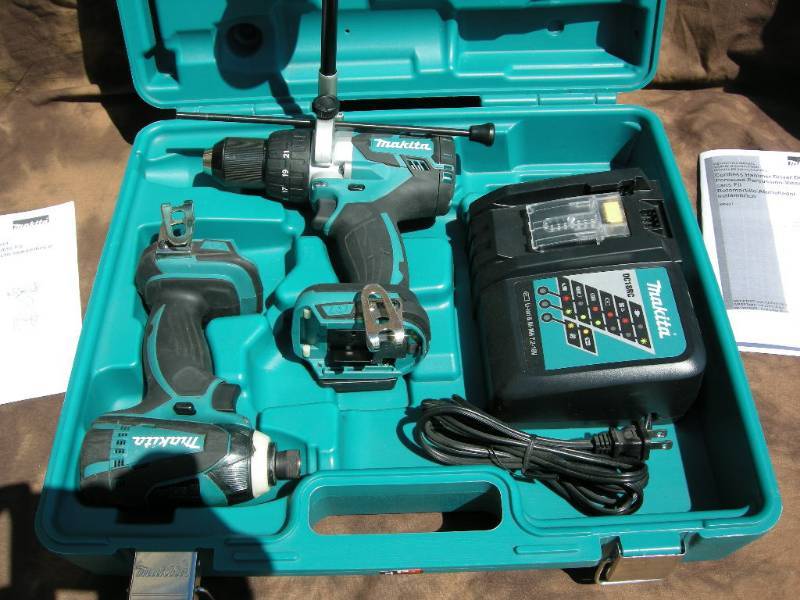 lot 74 image: Makita 18v Cordless ImpactDriver Combo