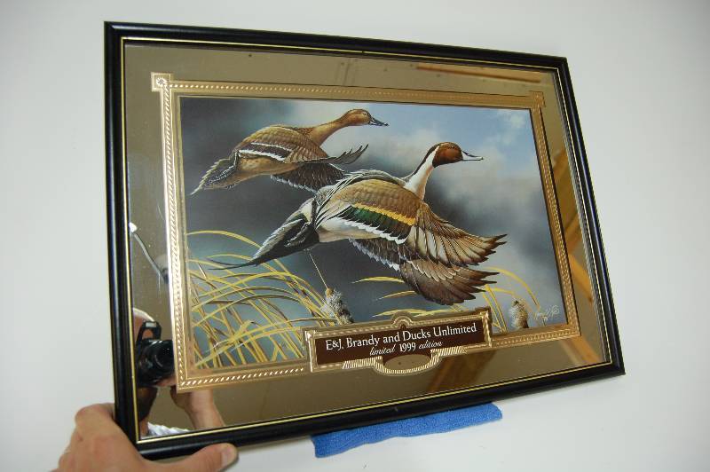 lot 25 image: Alcohol Advertisement Mirror