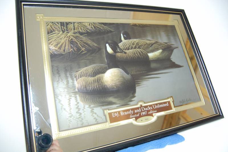 lot 26 image: Alcohol Advertisement Mirror