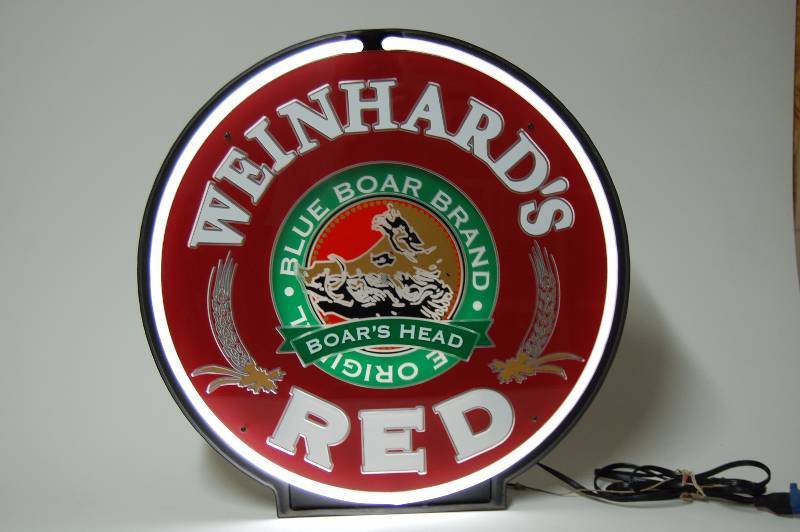 lot 41 image: Neon Alcohol Advertisement