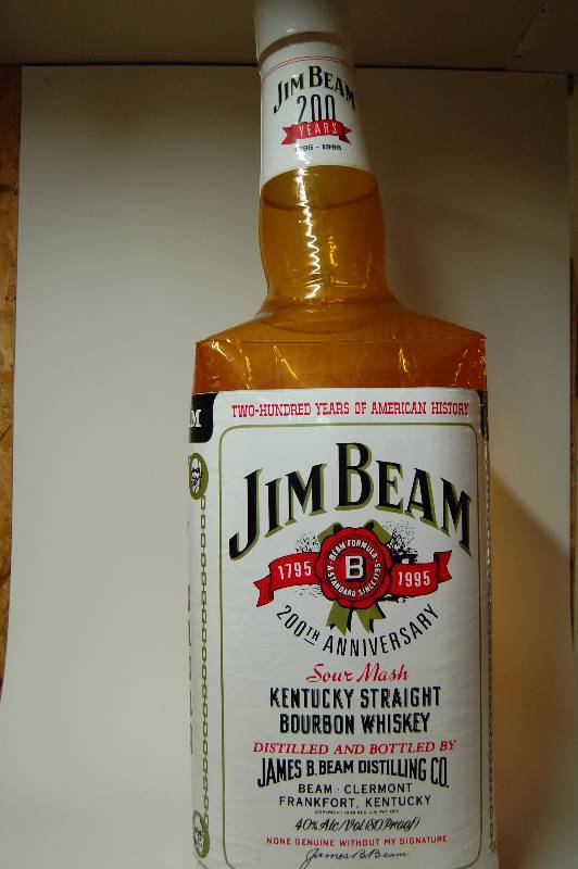 lot 51 image: Inflatable Alcohol Bottle