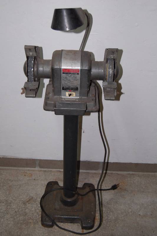 lot 135 image: Bench Grinder with Stand