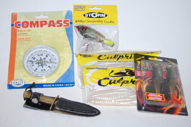 lot 156 image: Fishin Lures and More
