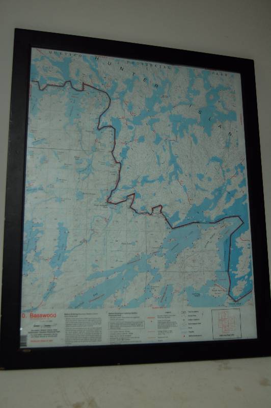lot 183 image: Framed Map